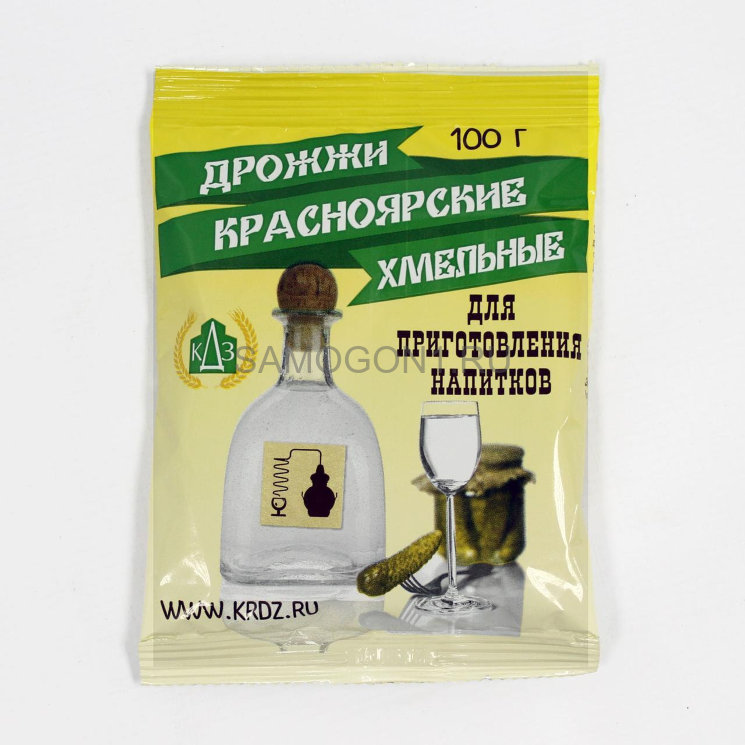 Дрожжи Красноярские Хмельные 100г.